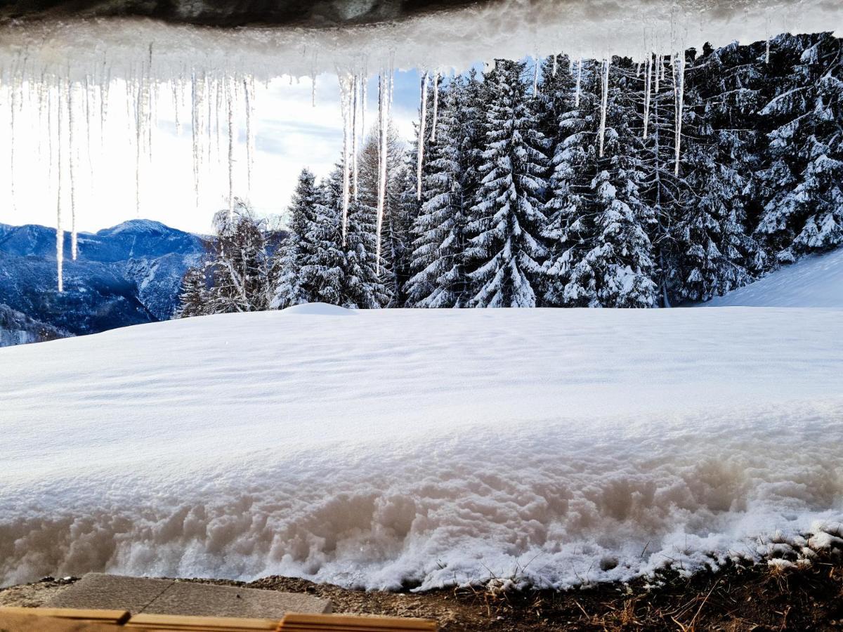 Chalet Chapeau Rar Castel Condino 外观 照片